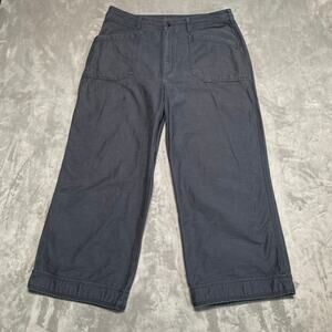 Patagonia Pants Womens 14 Organic Cotton Slub Woven Wide Leg Casual